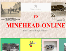 Tablet Screenshot of minehead-online.co.uk